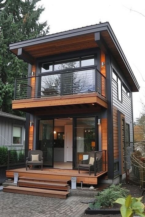 Two-storey modular house